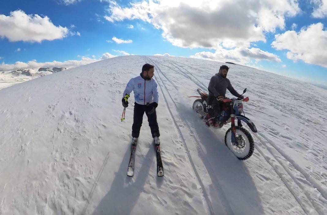 Kar kalınlığı 40 santime çıktı, turlar erken başladı 2